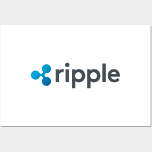 Ripple logo Posters and Art